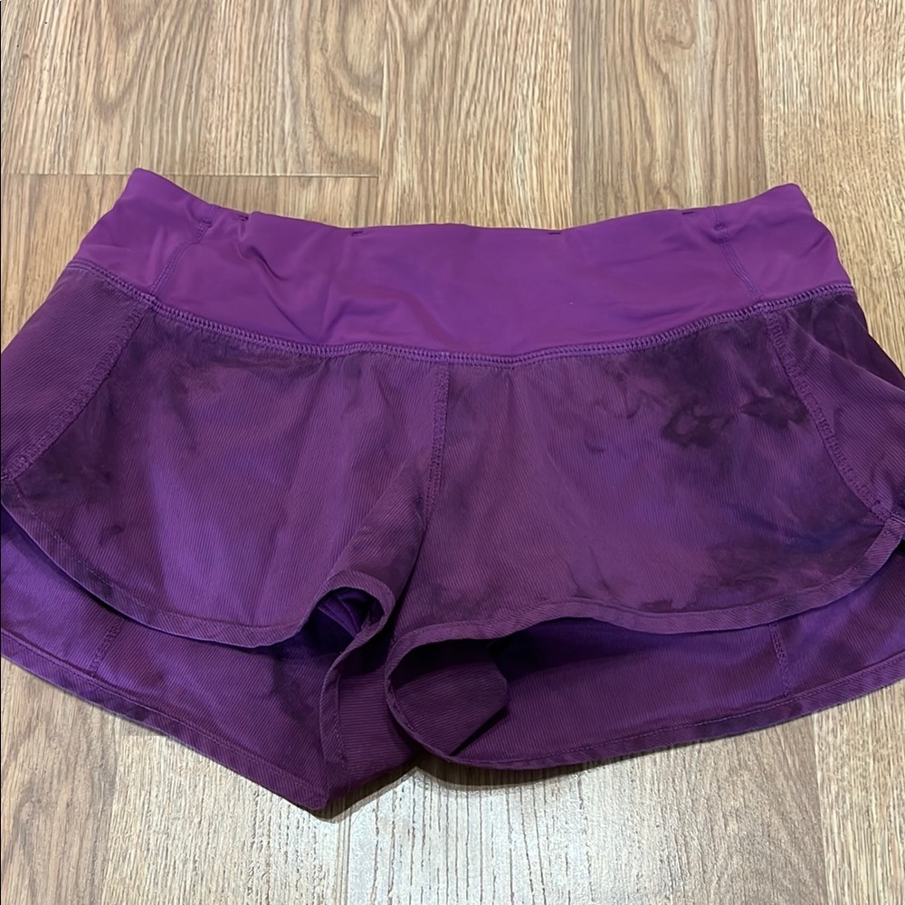 lululemon athletica Purple Athletic Shorts